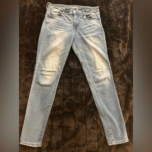 Light Blue Women's Skinny Jeans